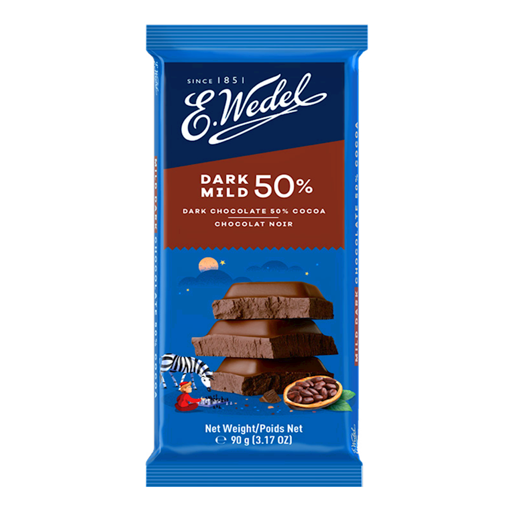 Chocolate Dark Mild – Bar – 3.17 oz (90 gr)